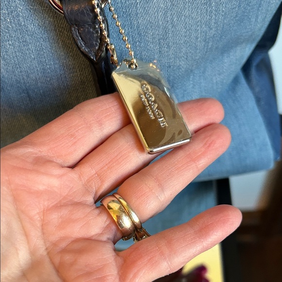 Coach Denim Blue Tote Bag - Picture 2 of 16